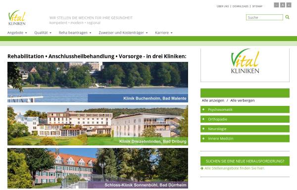 Vital-Kliniken GmbH - Klinik Dreizehnlinden