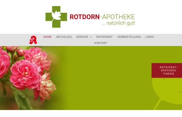 Vorschau von www.rotdorn-apotheke.de, Rotdorn-Apotheke