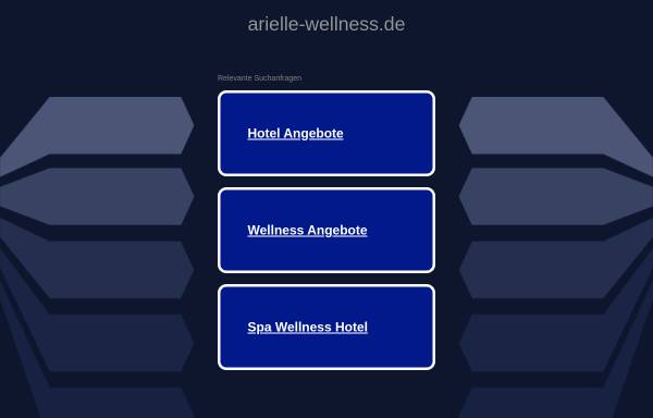 Vorschau von www.arielle-wellness.de, Arielle Wellness- und Freizeitcenter