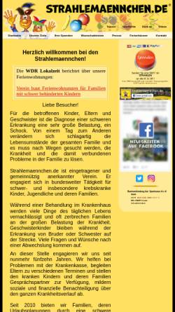 Vorschau der mobilen Webseite www.strahlemaennchen.de, Strahlemaennchen.de