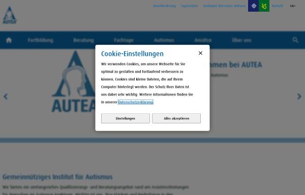Vorschau von www.autea.de, AUTEA gGmbH