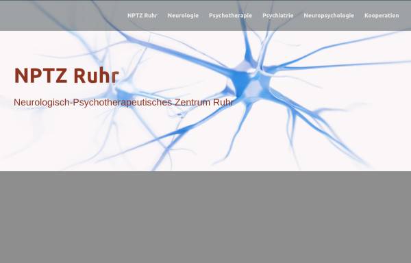 Vorschau von www.nptz-ruhr.de, Neurologisch-Psychotherapeutisches Zentrum Wanne