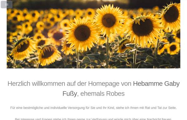 Vorschau von www.robes.de, Hebamme Gaby Robes
