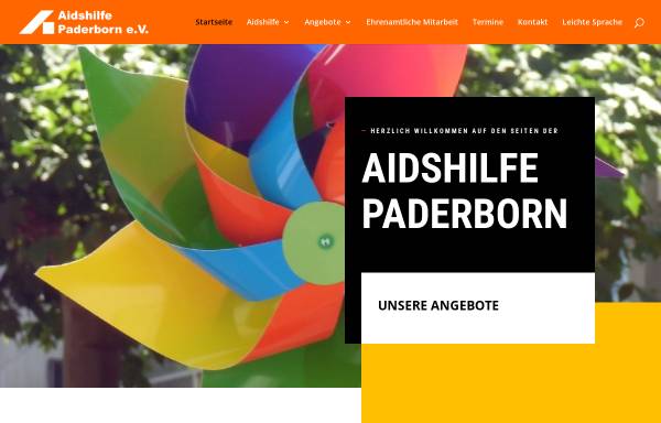 Vorschau von paderborn.aidshilfe.de, Aidshilfe Paderborn e.V.