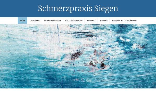 Vorschau von www.schmerzpraxis-siegen.de, Schmerzpraxis Siegen, Dr. med. Regina Mansfeld-Nies