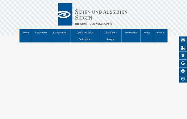 Vorschau von www.sehenundaussehen.de, Torsten Enters Augenoptiker-Meister und Optometrist