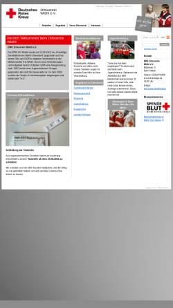 Vorschau der mobilen Webseite www.drk-wiehl.de, Deutsches Rotes Kreuz, Ortsverein Wiehl e.V.