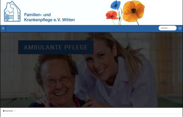 Vorschau von www.familien-krankenpflege-witten.de, Familien- und Krankenpflege e.V. Witten