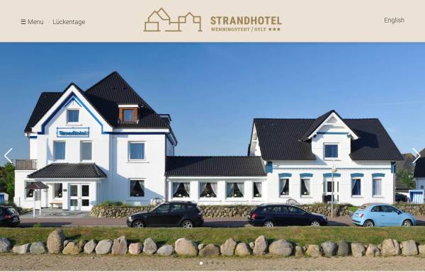 Vorschau von www.strandhotel-sylt.com, Strandhotel Sylt