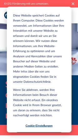 Vorschau der mobilen Webseite www.mediainterface.de, MediaInterface Dresden GmbH
