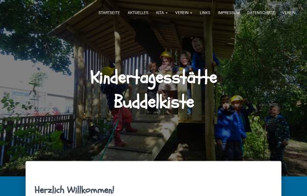 Vorschau von www.buddelkiste.org, Kindertagesstätte Buddelkiste e.V.