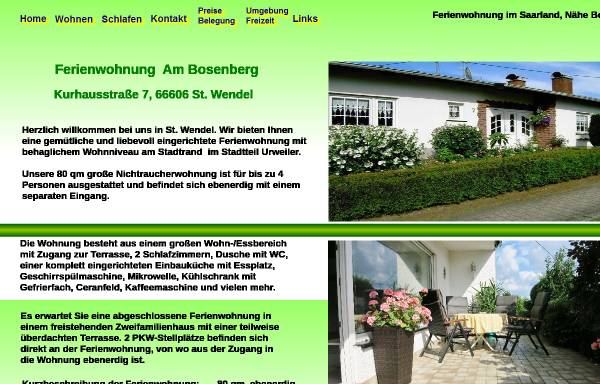 Vorschau von www.fewo-loni.de, Ferienwohnung Loni und Helmut Wengerek