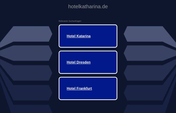 Vorschau von www.hotelkatharina.de, Hotel Katharina