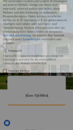 Vorschau der mobilen Webseite www.ferienwohnungen-lescher.de, Ferienwohnungen Lescher