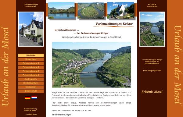 Vorschau von www.fewo-kroeger.de, Ferienwohnung Kröger