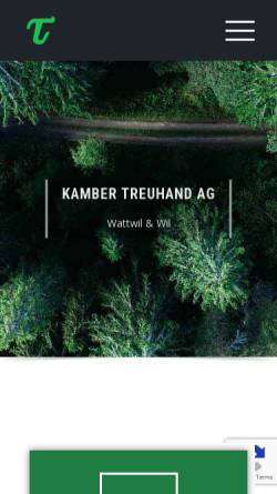 Vorschau der mobilen Webseite www.kamber-treuhand.ch, Kamber Treuhand AG