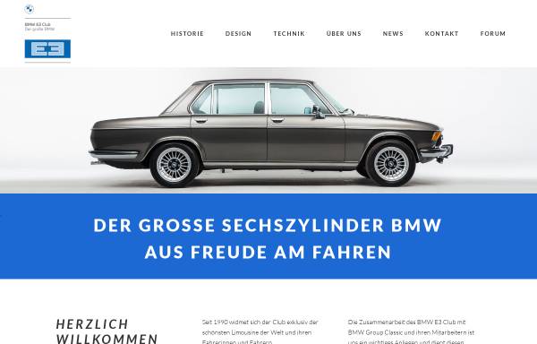 Vorschau von www.bmw-e3-club.de, BMW E3-Limousinen Club e.V.