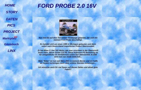 Vorschau von www.obtronic.de, Ford Probe 2,0 16V