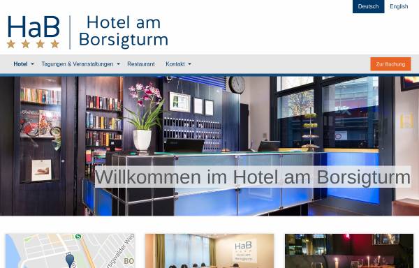 Vorschau von www.hotel-am-borsigturm.de, Hotel am Borsigturm