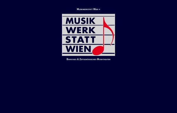 Vorschau von www.musikwerkstatt-wien.com, Musikwerkstatt Wien