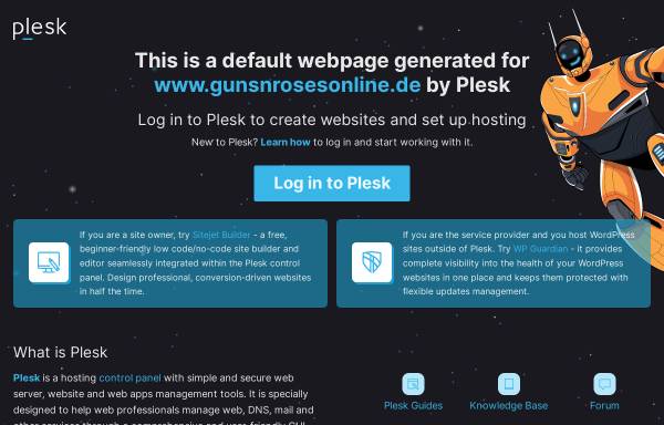 Vorschau von www.gunsnrosesonline.de, Guns n' Roses