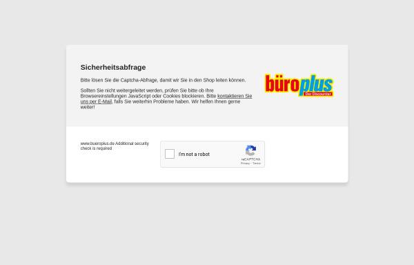 Vorschau von www.bueroplus.de, Büroplus