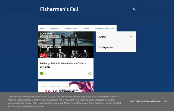Vorschau von www.fishermansfall.de, Fisherman's Fall