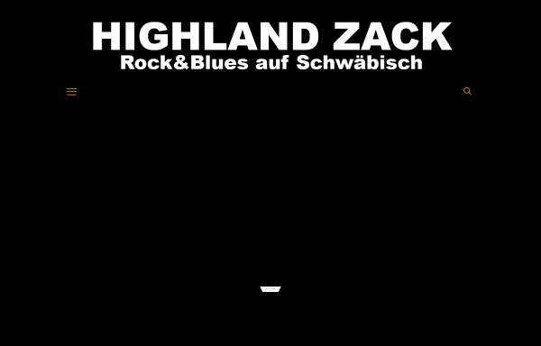 Vorschau von highlandzack.de, Highland Zack