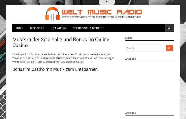 Vorschau von weltmusikradio.de, Weltmusik.radio