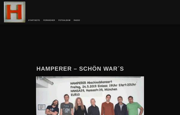 Vorschau von www.hamperer.de, Hamperer