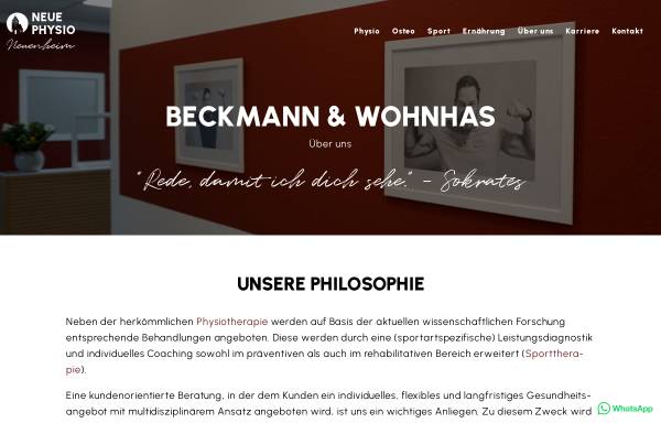 Vorschau von www.weber-beckmann.de, Weber-Beckmann