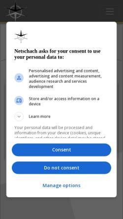 Vorschau der mobilen Webseite www.netschach.de, Netschach