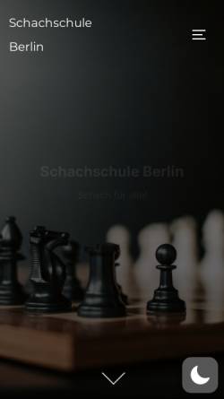 Vorschau der mobilen Webseite www.schachausbildung.de, Schachschule Berlin Inh. Julia & Michael Richter
