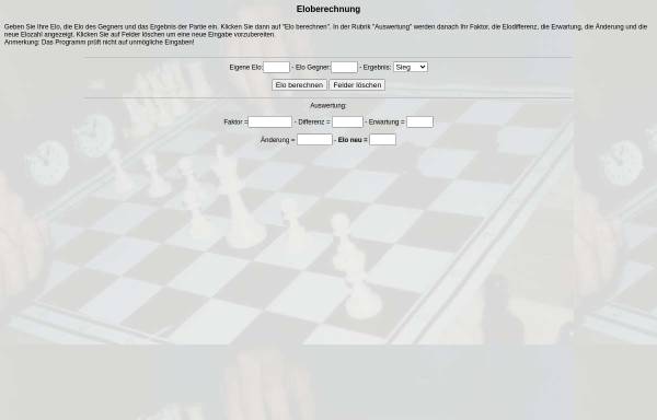 Vorschau von www.chessclub.it, Eloberechnung