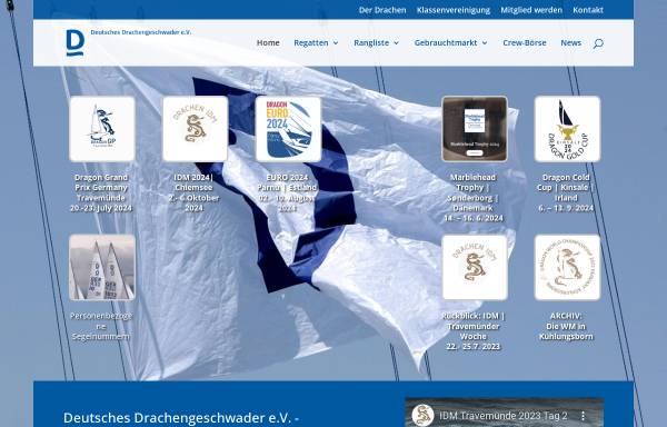 Vorschau von www.drachenklasse.de, Das Deutsche Drachengeschwader