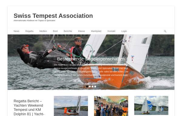 Vorschau von www.tempest.ch, Swiss Tempest Association