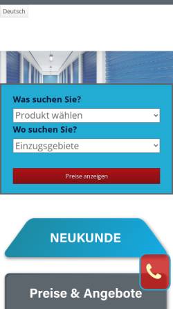 Vorschau der mobilen Webseite rollsrein.de, Rollsrein Mietergemeinschaft GbR Richter und Balcik