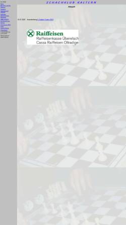 Vorschau der mobilen Webseite www.chessclub.it, Schachklub Kaltern, Südtirol