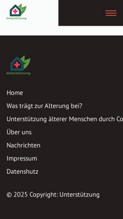 Vorschau der mobilen Webseite www.procon-gruppe.de, Seniorenzentrum Winterberg Procon Seniorenzentren gGmbH