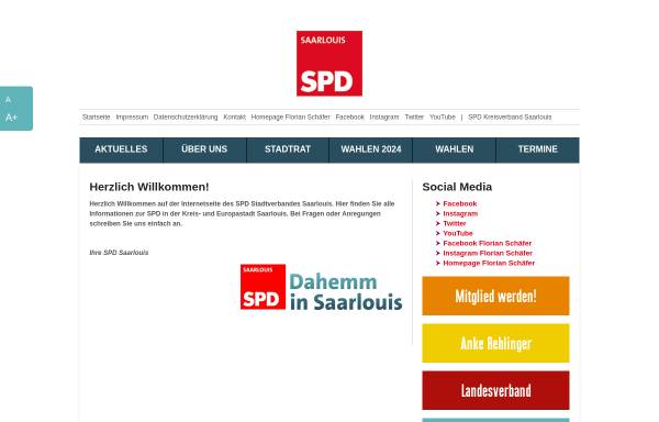 SPD Sozialdemokratische Partei Deutschlands Stadtverband