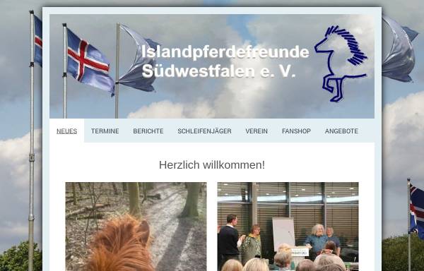 Vorschau von www.islandpferdefreunde.de, Islandpferde-Freunde Südwestfalen e.V.