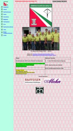 Vorschau der mobilen Webseite www.asvberg.ch, Armbrustschützenverein Berg