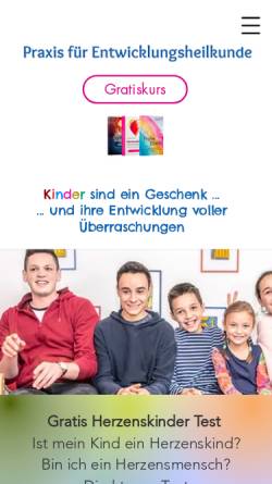 Vorschau der mobilen Webseite www.praxis-lernen-entwicklung.de, Dr. med. Thersesia Stöckl-Drax, Kinder- und Jugendarztpraxis