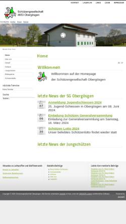 Vorschau der mobilen Webseite www.sgobergoesgen.ch, Schützengesellschaft Obergösgen