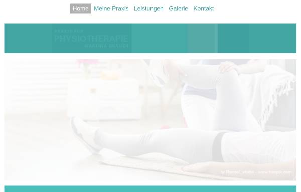 Vorschau von www.physiotherapie-braeuer.de, Praxis für Physiotherapie Martina Bräuer