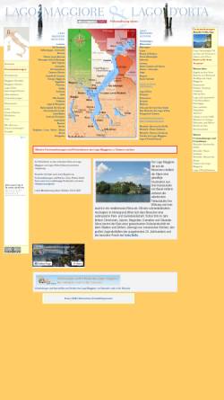 Vorschau der mobilen Webseite www.reisefuehrer-lagomaggiore.de, Reiseführer Lago Maggiore