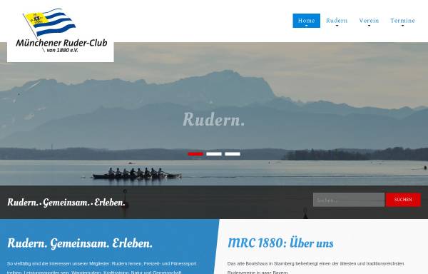 Vorschau von www.mrc1880.de, Münchener Ruder-Club von 1880 e.V.
