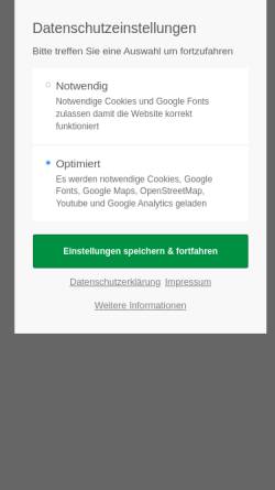 Vorschau der mobilen Webseite www.bender-tribuenen.de, Bender GmbH