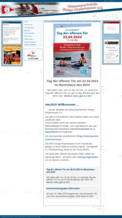 Vorschau der mobilen Webseite www.wsv-koewu.de, Wassersportverein Königs Wusterhausen e.V.