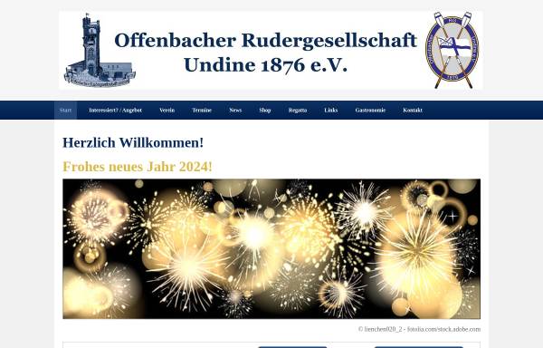 Vorschau von undine-offenbach.de, Offenbacher Rudergesellschaft Undine 1876 e.V.
